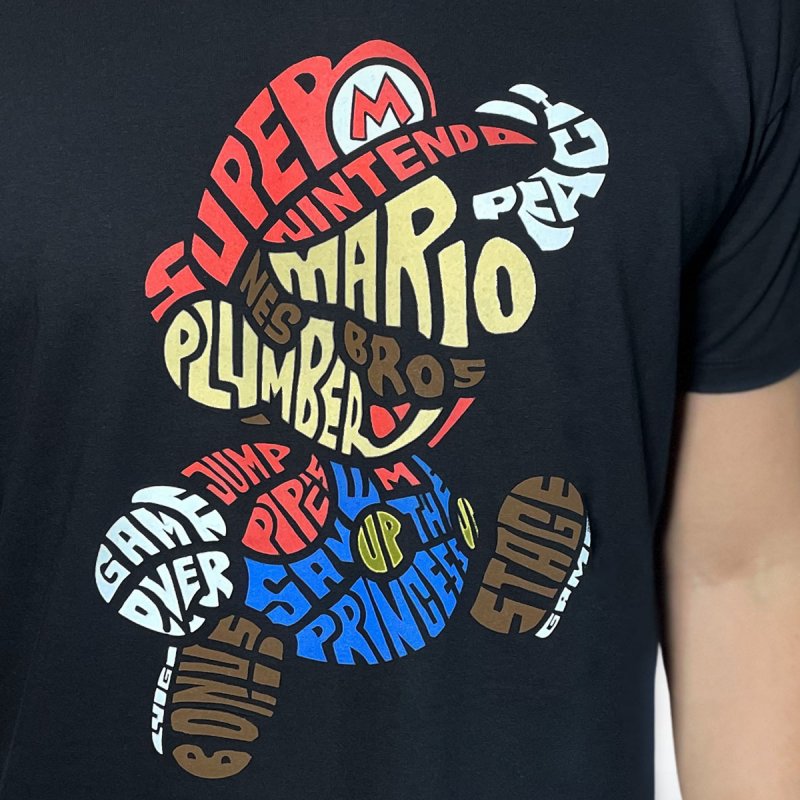 T-shirt noir - Mario Bros _2