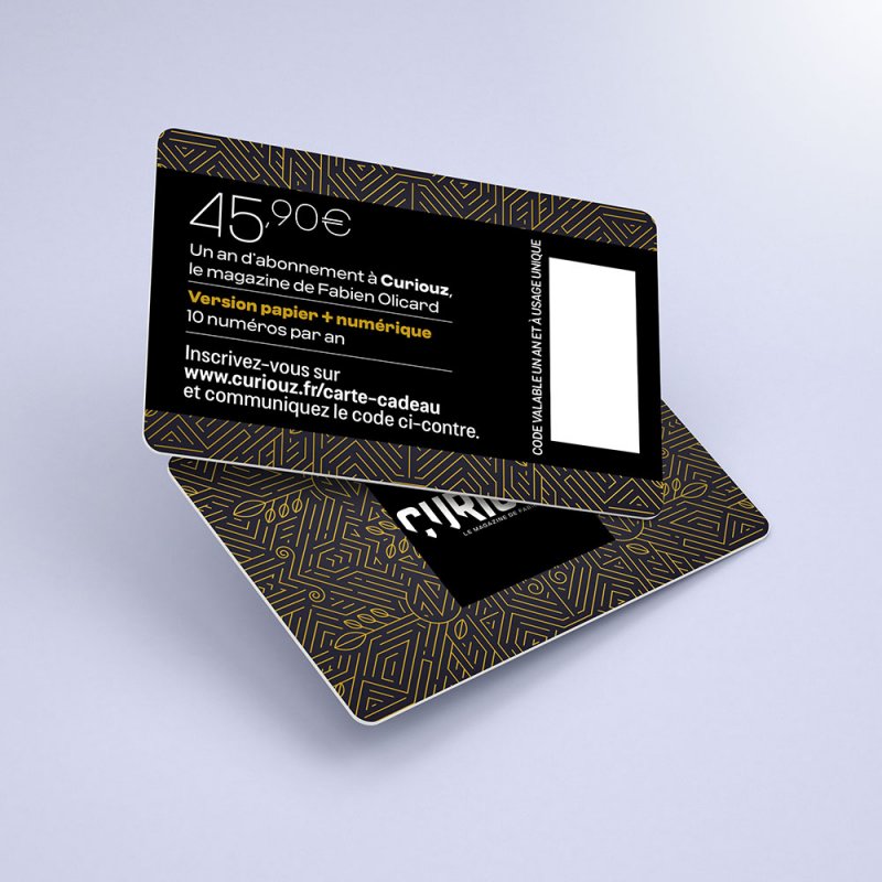 Carte cadeau - Abonnement papier + numérique à offrir_99